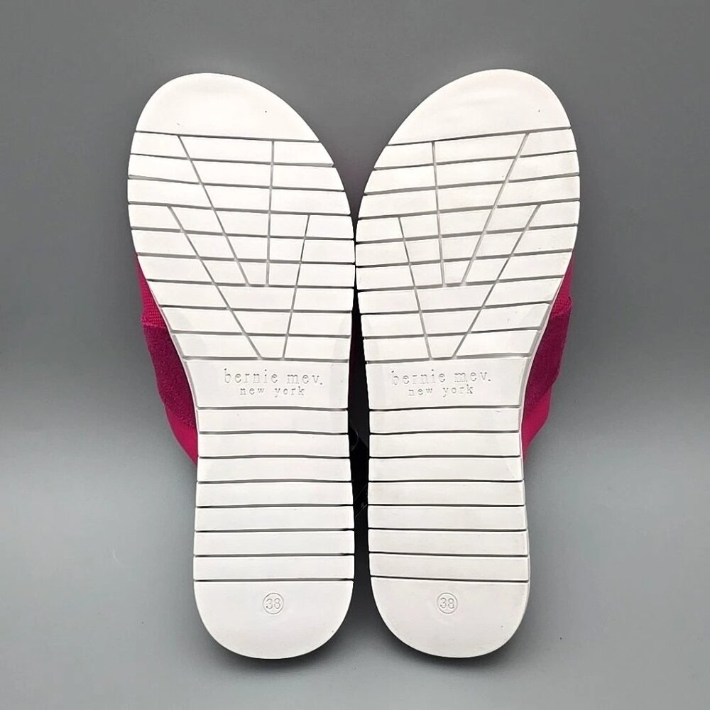 Bernie Mev Monaco Sporty Slide Sandals Open Toe Casual Women's Size 7.5/38 - Picture 11 of 12